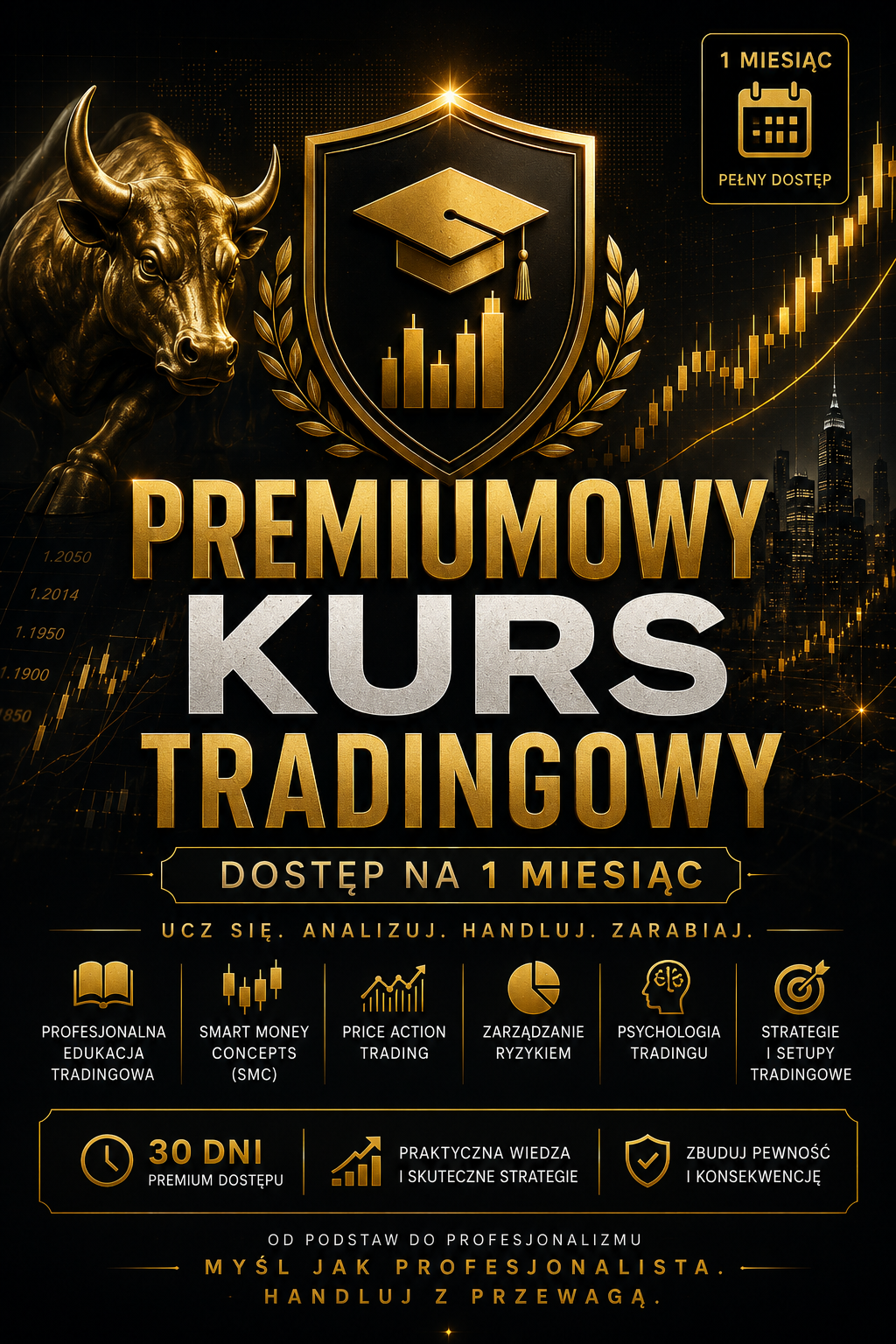 Premiumowe Członkostwo Tradingowe — Dostęp na 1 Miesiąc
